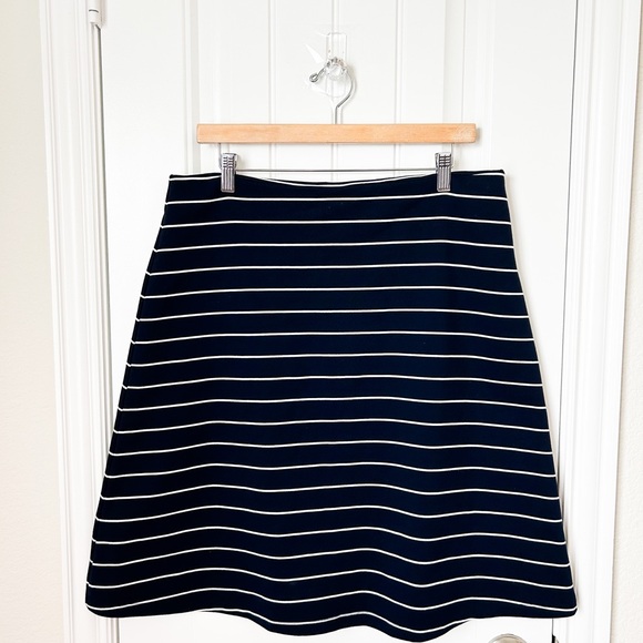 Philosophy Dresses & Skirts - Philosophy Navy and White Striped A-Line Skirt Size Large